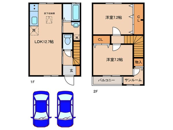 jumeauxの物件間取画像